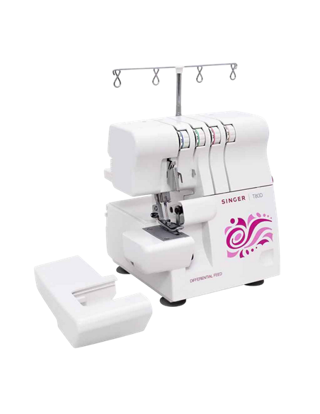 Overlock Singer T80D, Alb