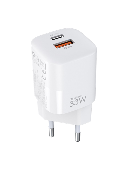 Зарядное устройство Choetech PD5006-WH, 33Вт, Белый