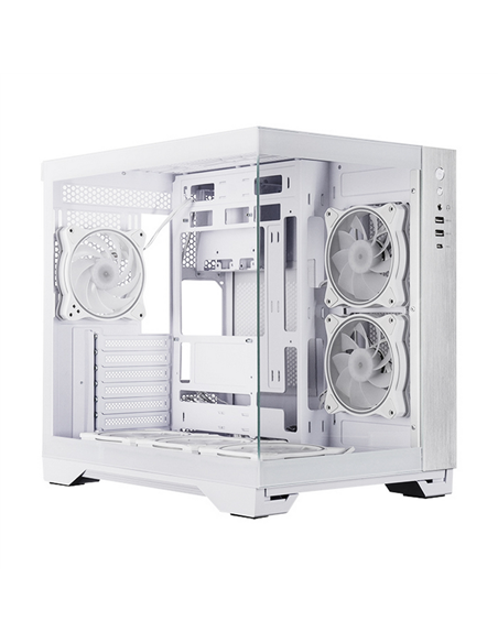 Carcasă PC Chieftec Visio, Midi-Tower, Fără PSU, Alb