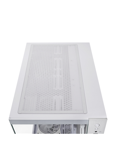 Carcasă PC Chieftec Visio, Midi-Tower, Fără PSU, Alb