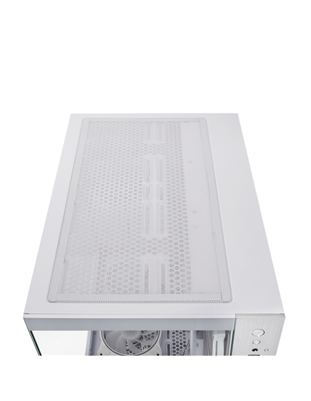 Компьютерный корпус Chieftec Visio, Midi-Tower, Без блока питания, Белый