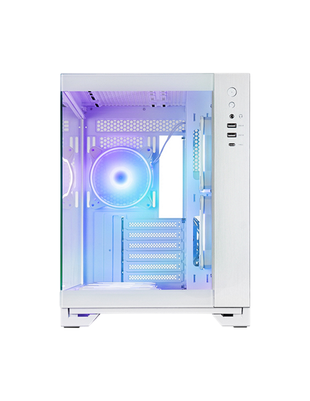 Carcasă PC Chieftec Visio, Midi-Tower, Fără PSU, Alb