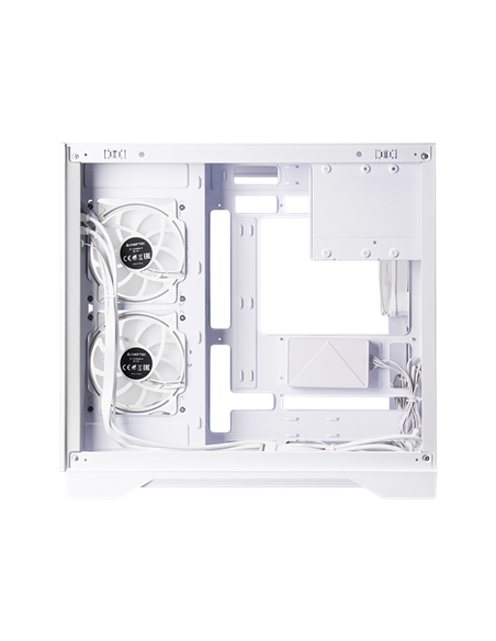 Компьютерный корпус Chieftec Visio, Midi-Tower, Без блока питания, Белый