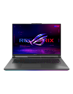 Laptop Gaming 18" ASUS ROG Strix G18 G814FP, Eclipse Gray, AMD Ryzen 9 9955HX, 32GB/1024GB, Fără SO