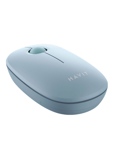 Mouse Wireless Havit MS57GT, Albastru deschis