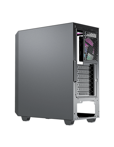 Carcasă PC Gamemax Revolt, Midi-Tower, Fără PSU, Negru