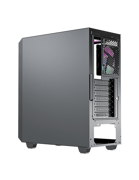 Carcasă PC Gamemax Revolt, Midi-Tower, Fără PSU, Negru