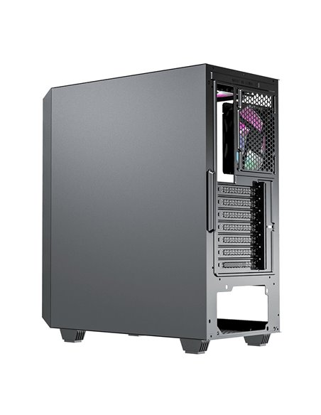 Компьютерный корпус Gamemax Revolt, Midi-Tower, Без блока питания, Чёрный