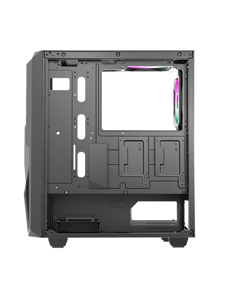 Carcasă PC Gamemax Revolt, Midi-Tower, Fără PSU, Negru