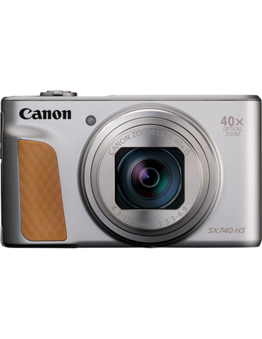 Aparat Foto Compact Canon PowerShot SX740 HS Lite Edition Travel Kit, Argint