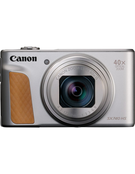 Компактный фотоаппарат Canon PowerShot SX740 HS Lite Edition Travel Kit, Серебро