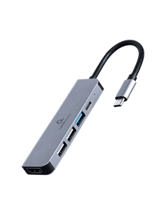 Stație Docking Gembird A-CM-COMBO5-03, Gri