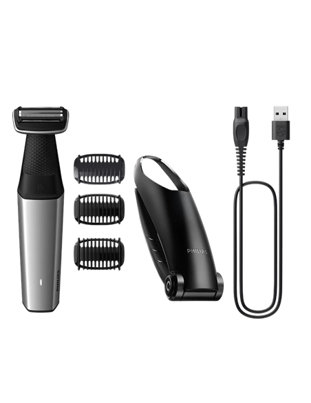 Trimmer pentru bărbați Philips BG5021/15, Argintiu | Negru Trimmer pentru bărbați Philips BG5021/15, Argintiu | Negru