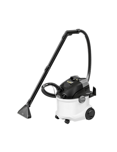 Aspirator Karcher SE 5 + Curatator de covoare RM 519, 1L, Alb