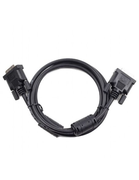 Cablu Video Cablexpert CC-DVI2-BK-6, DVI-D (M) - DVI-D (M), 1,8m, Negru