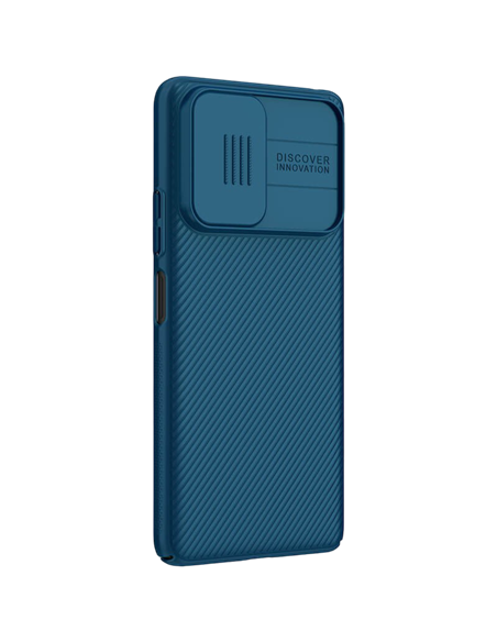 Чехол книжка Nillkin Redmi Note 10 - Camshield, Синий Чехол книжка Nillkin Redmi Note 10 - Camshield, Синий
