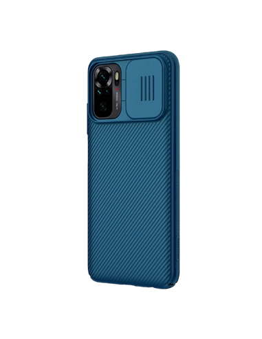 Husă tip carte Nillkin Redmi Note 10 - Camshield, Albastru