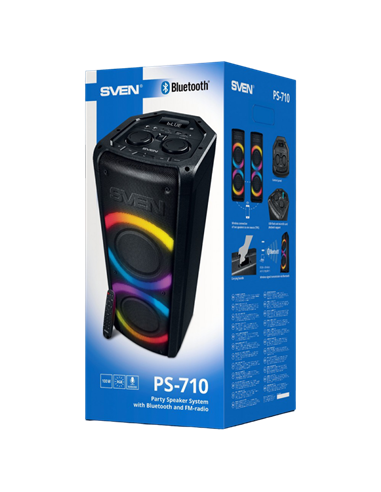 Sistem audio SVEN PS-710, Negru