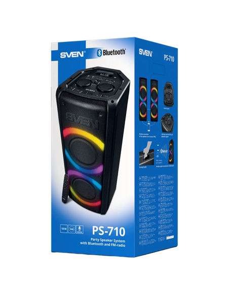 Sistem audio SVEN PS-710, Negru
