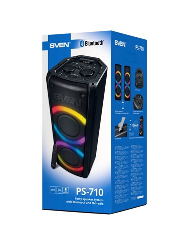 Sistem audio SVEN PS-710, Negru