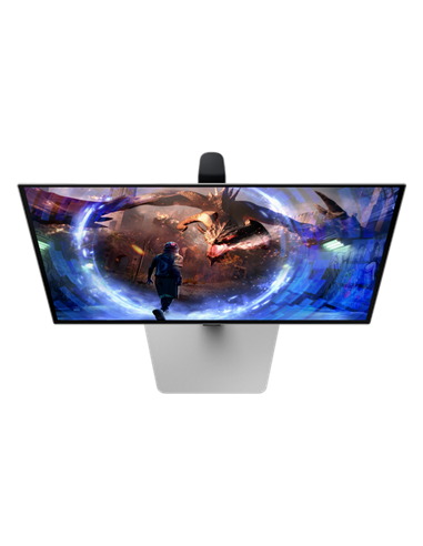 27" Игровой монитор Samsung S27DG600, OLED 2560x1440 WQHD, Чёрный | Серебристый