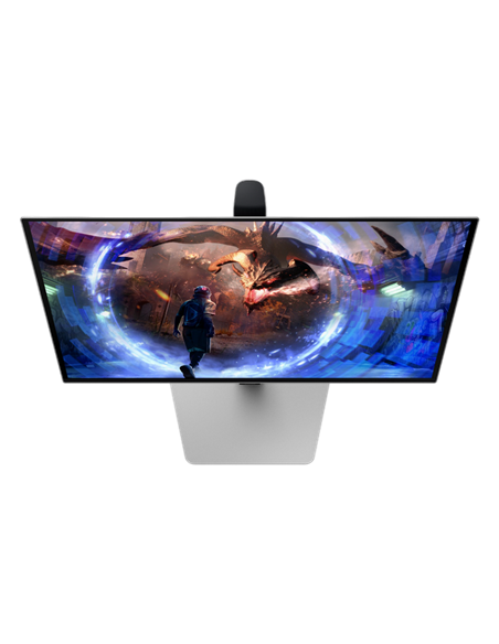 27" Игровой монитор Samsung S27DG600, OLED 2560x1440 WQHD, Чёрный | Серебристый