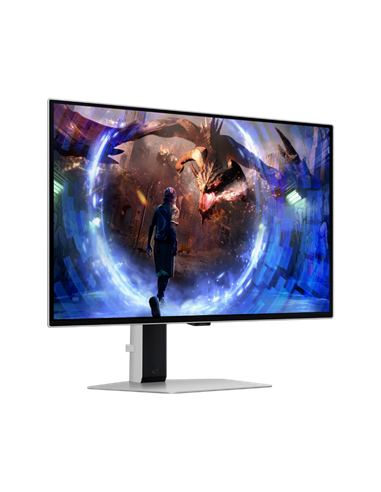 27" Monitor Gaming Samsung S27DG600, OLED 2560x1440 WQHD, Negru | Argintiu