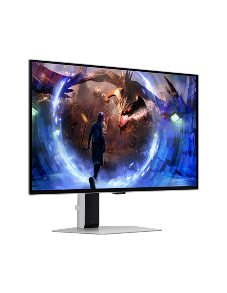 27" Monitor Gaming Samsung S27DG600, OLED 2560x1440 WQHD, Negru | Argintiu
