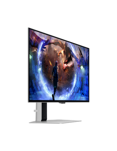 27" Игровой монитор Samsung S27DG600, OLED 2560x1440 WQHD, Чёрный | Серебристый