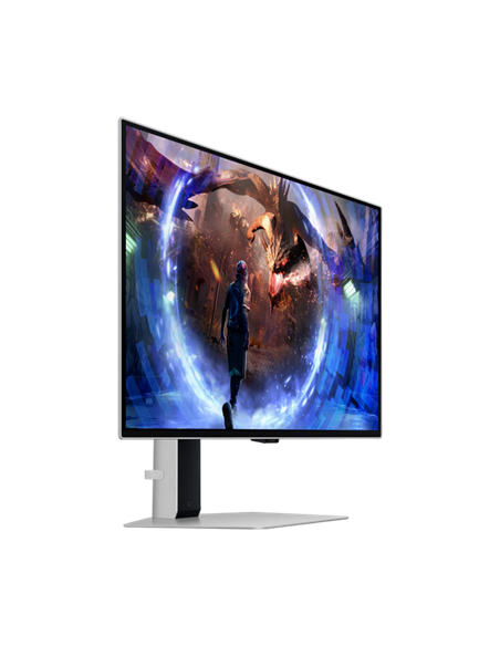 27" Игровой монитор Samsung S27DG600, OLED 2560x1440 WQHD, Чёрный | Серебристый