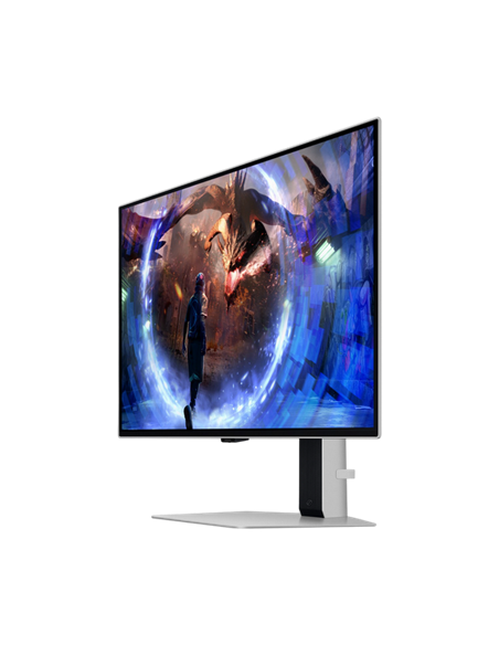 27" Игровой монитор Samsung S27DG600, OLED 2560x1440 WQHD, Чёрный | Серебристый
