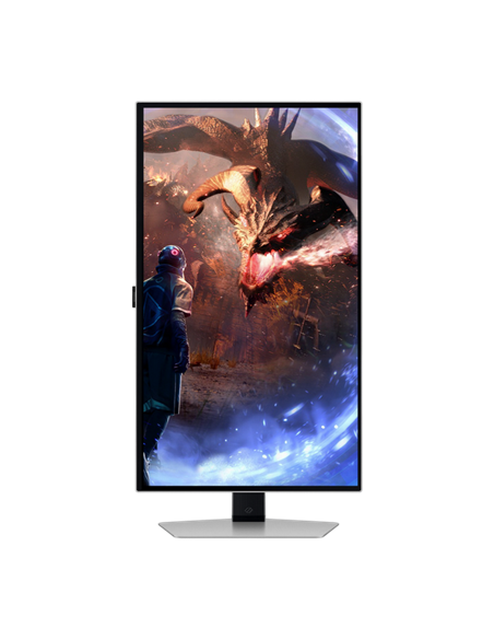 27" Игровой монитор Samsung S27DG600, OLED 2560x1440 WQHD, Чёрный | Серебристый