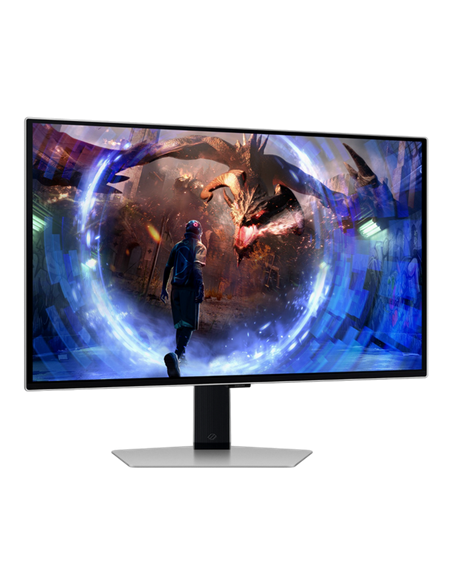 27" Игровой монитор Samsung S27DG600, OLED 2560x1440 WQHD, Чёрный | Серебристый