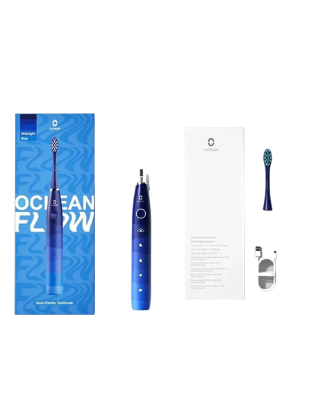 Periuță de dinți cu ultrasunete Oclean Flow, Albastru Periuță de dinți cu ultrasunete Oclean Flow, Albastru