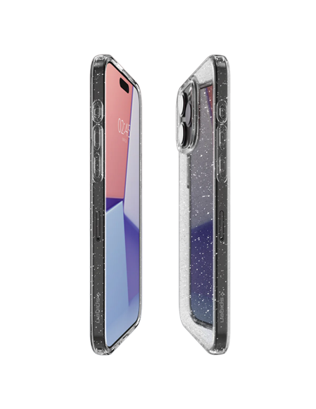 Чехол Spigen iPhone 15 Pro Liquid Crystal, Блестящий Кристалл