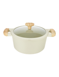 Cratiță RESTO 93803, 4,2L, 24cm, Bej