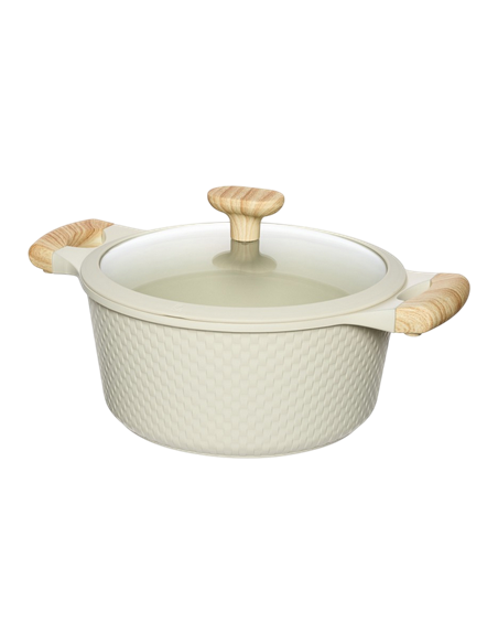 Cratiță RESTO 93803, 4,2L, 24cm, Bej