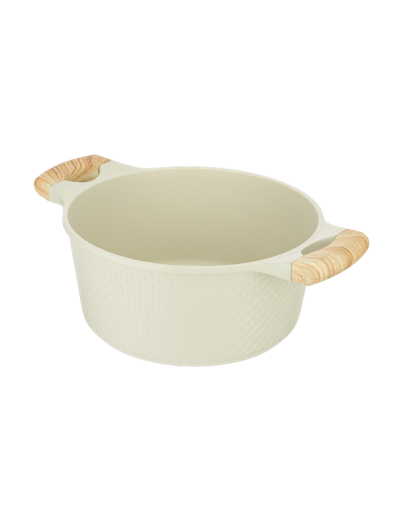 Cratiță RESTO 93803, 4,2L, 24cm, Bej