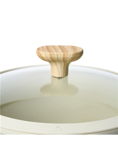 Cratiță RESTO 93803, 4,2L, 24cm, Bej