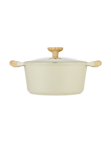 Cratiță RESTO 93803, 4,2L, 24cm, Bej