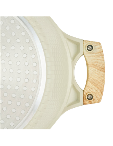 Cratiță RESTO 93803, 4,2L, 24cm, Bej