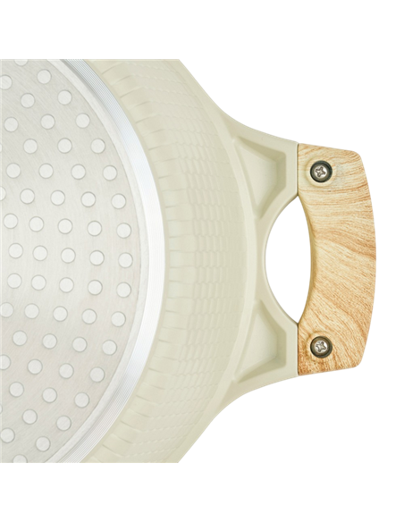 Cratiță RESTO 93803, 4,2L, 24cm, Bej