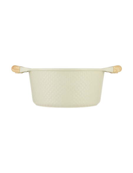 Cratiță RESTO 93803, 4,2L, 24cm, Bej