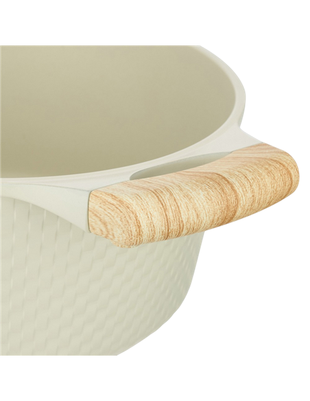 Cratiță RESTO 93803, 4,2L, 24cm, Bej
