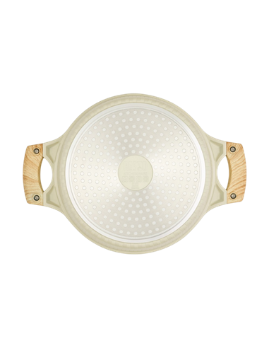 Cratiță RESTO 93803, 4,2L, 24cm, Bej