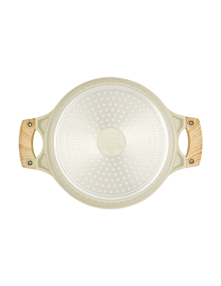 Cratiță RESTO 93803, 4,2L, 24cm, Bej