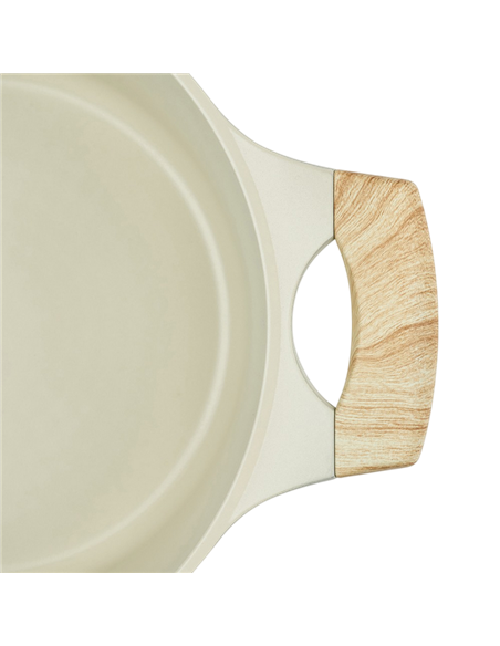 Cratiță RESTO 93803, 4,2L, 24cm, Bej