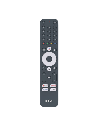 50" LED SMART TV KIVI 50U710QB, 3840x2160 4K UHD, Google TV, Negru