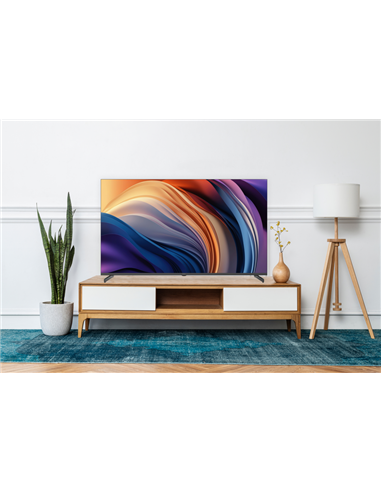 50" LED SMART TV KIVI 50U710QB, 3840x2160 4K UHD, Google TV, Negru