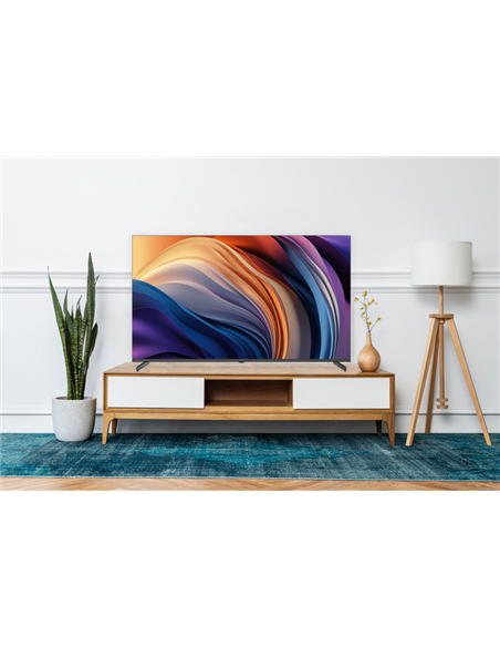 50" LED SMART Телевизор KIVI 50U710QB, 3840x2160 4K UHD, Google TV, Чёрный